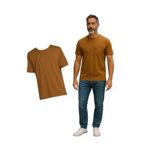 Athletic Works Short Sleeves With Pocket Soft Tee